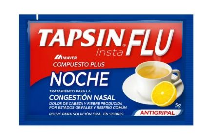 Tapsin Insta Flu Polvo Noche MAVER